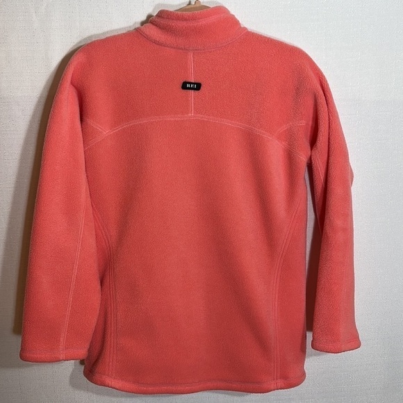 Rei youth fleece zip up jacket, size XL, peach color, in very good condition - Picture 3 of 7